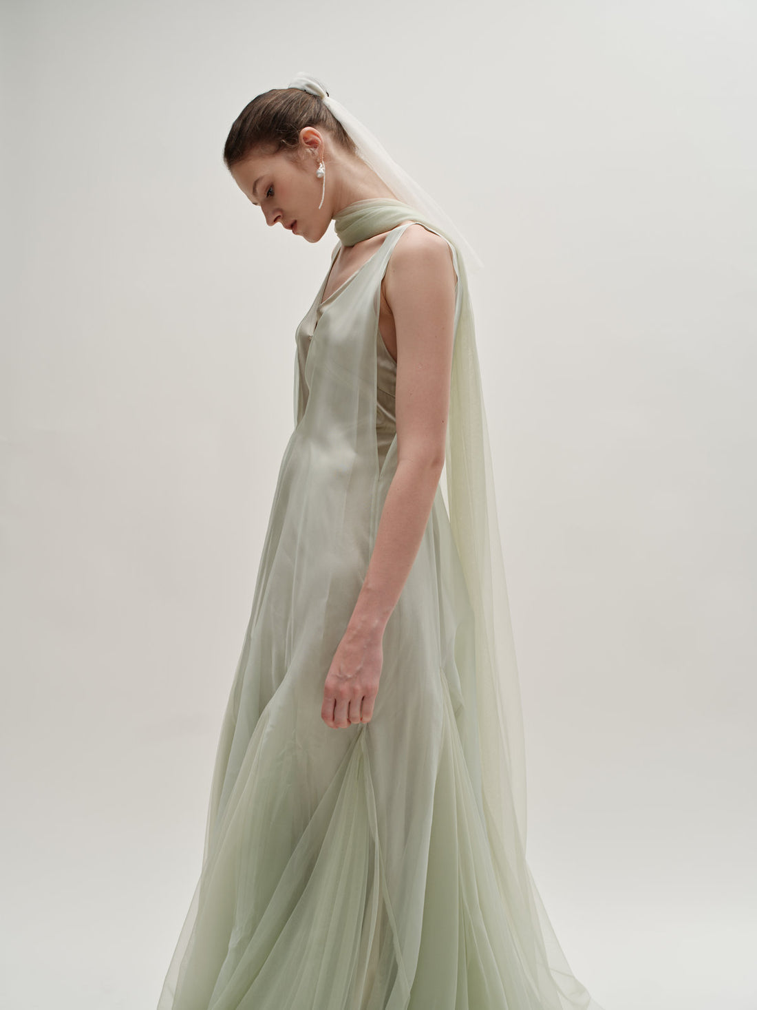 Olida tulle gown