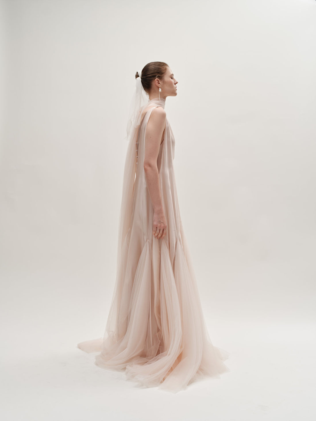 Olida tulle gown