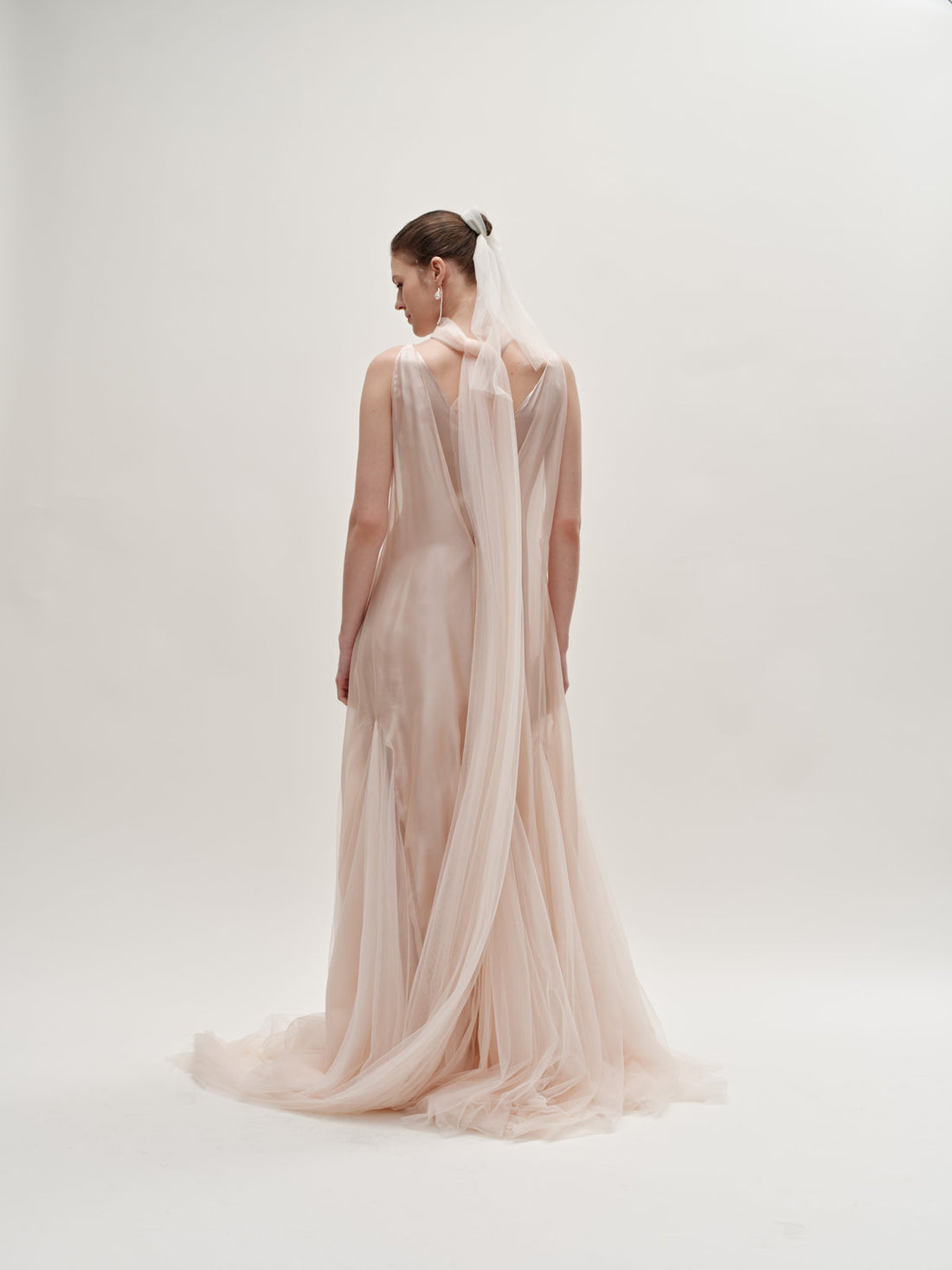 Olida tulle gown