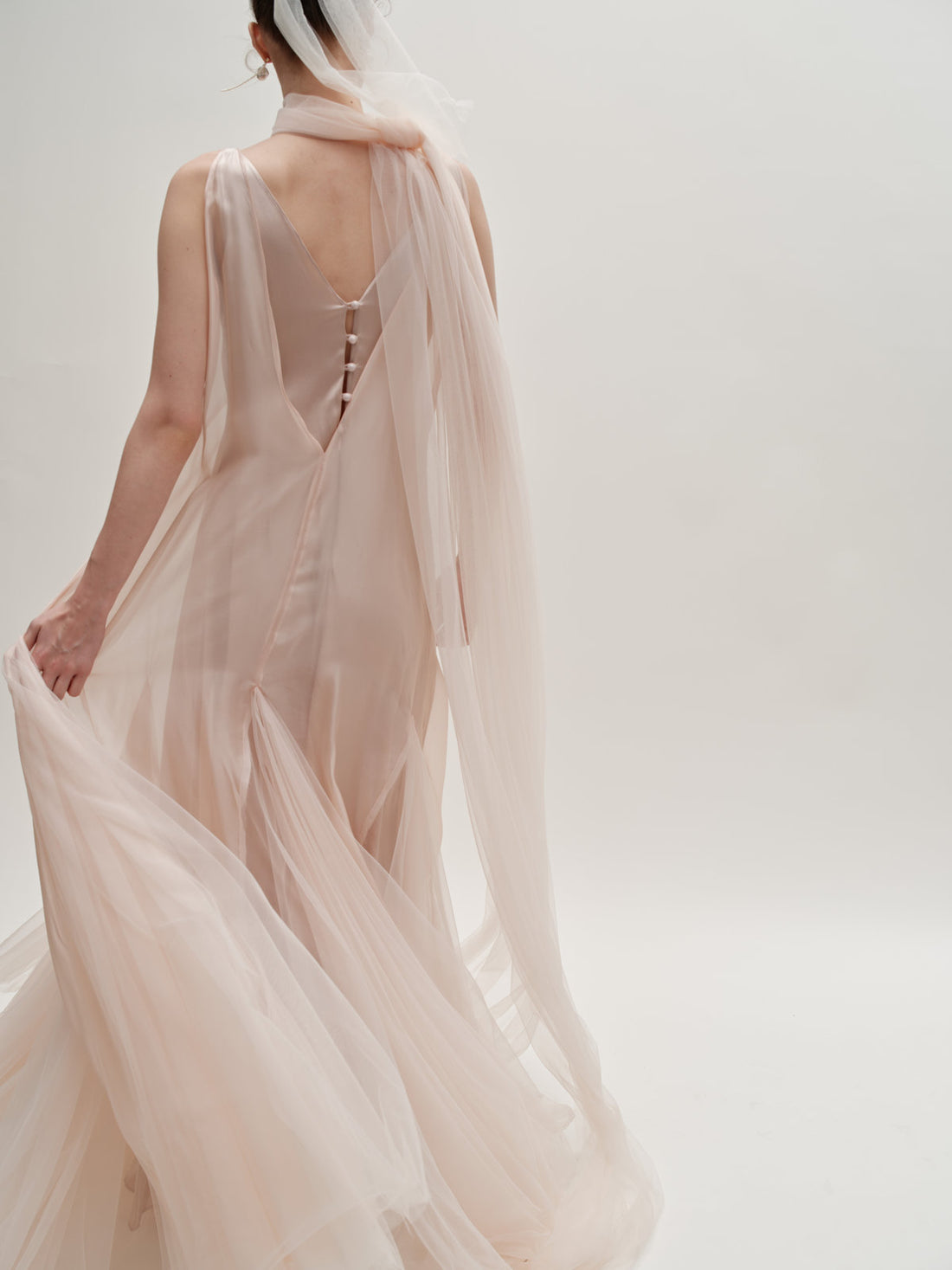 Olida tulle gown