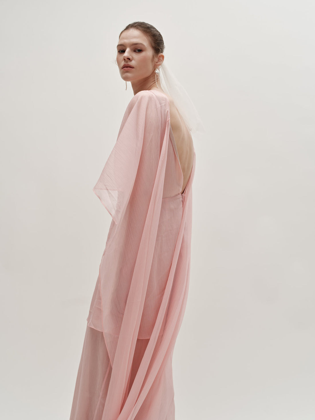 Nia cape gown