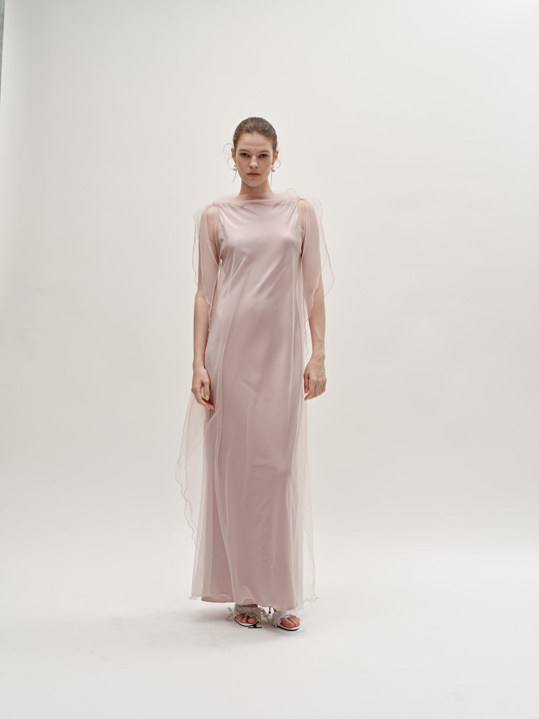 Jasmine silk gown