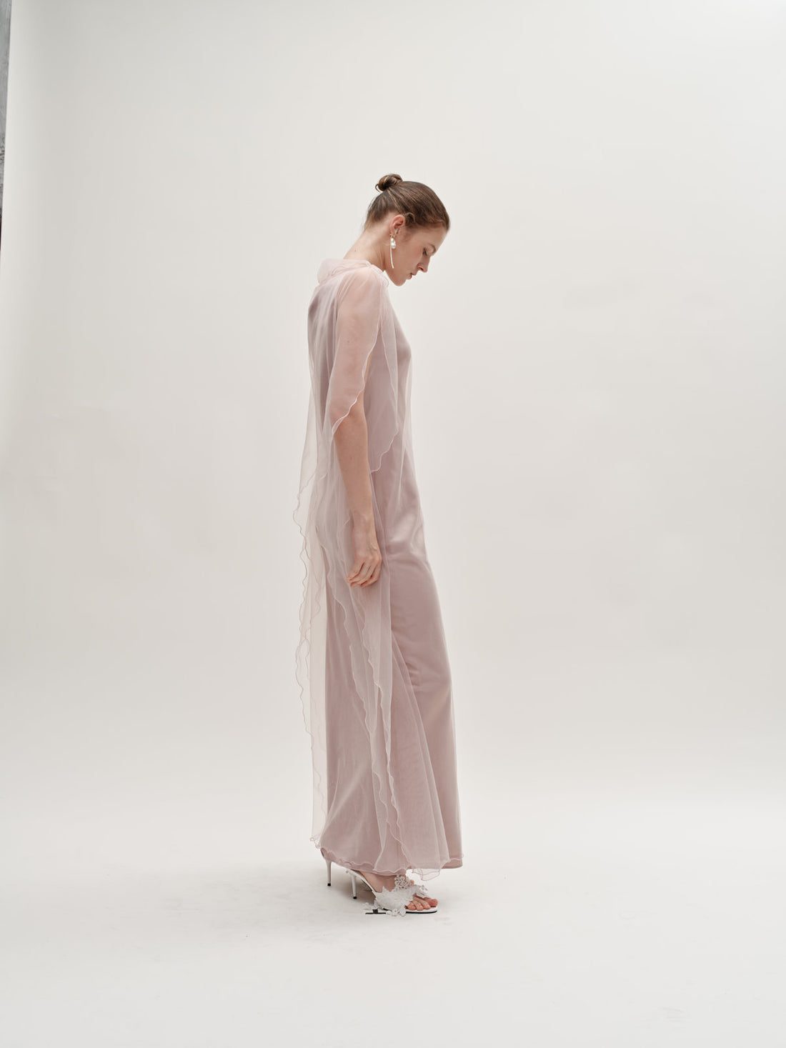 Jasmine silk gown