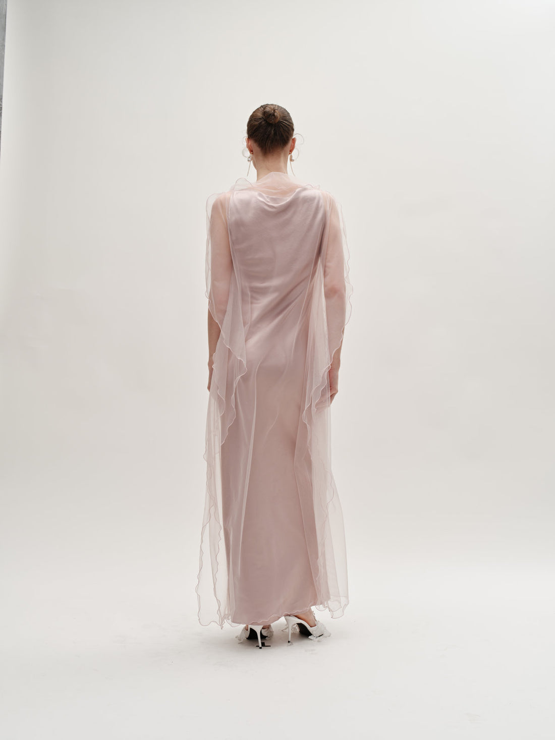 Jasmine silk gown