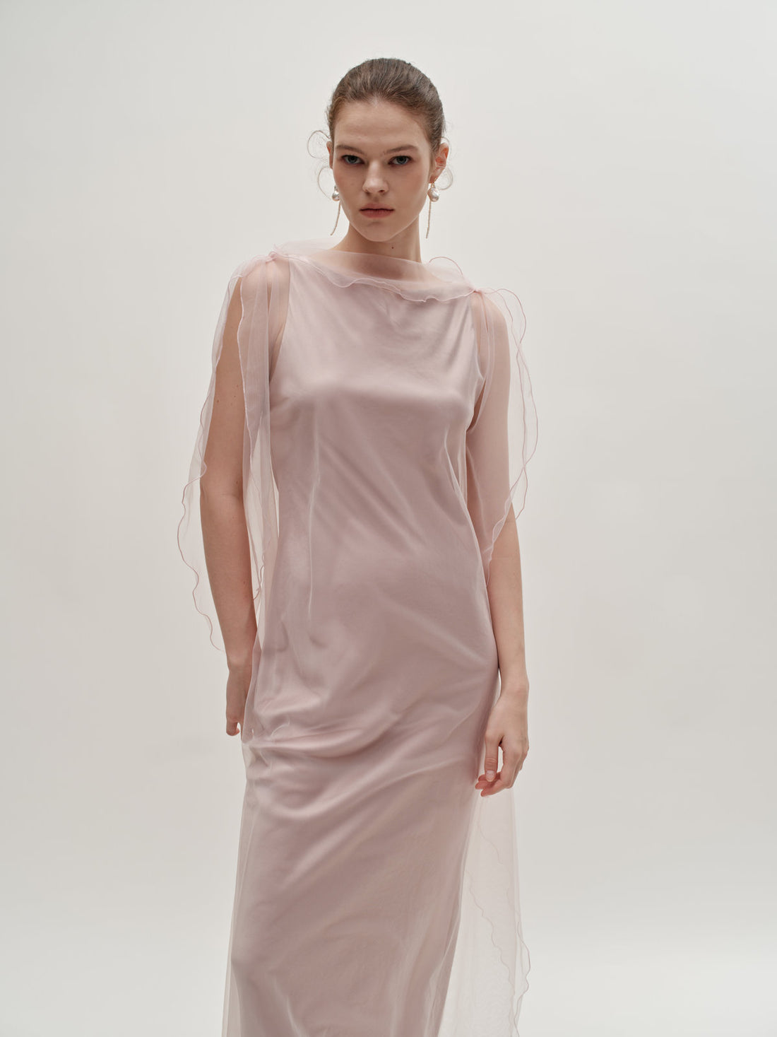 Jasmine silk gown