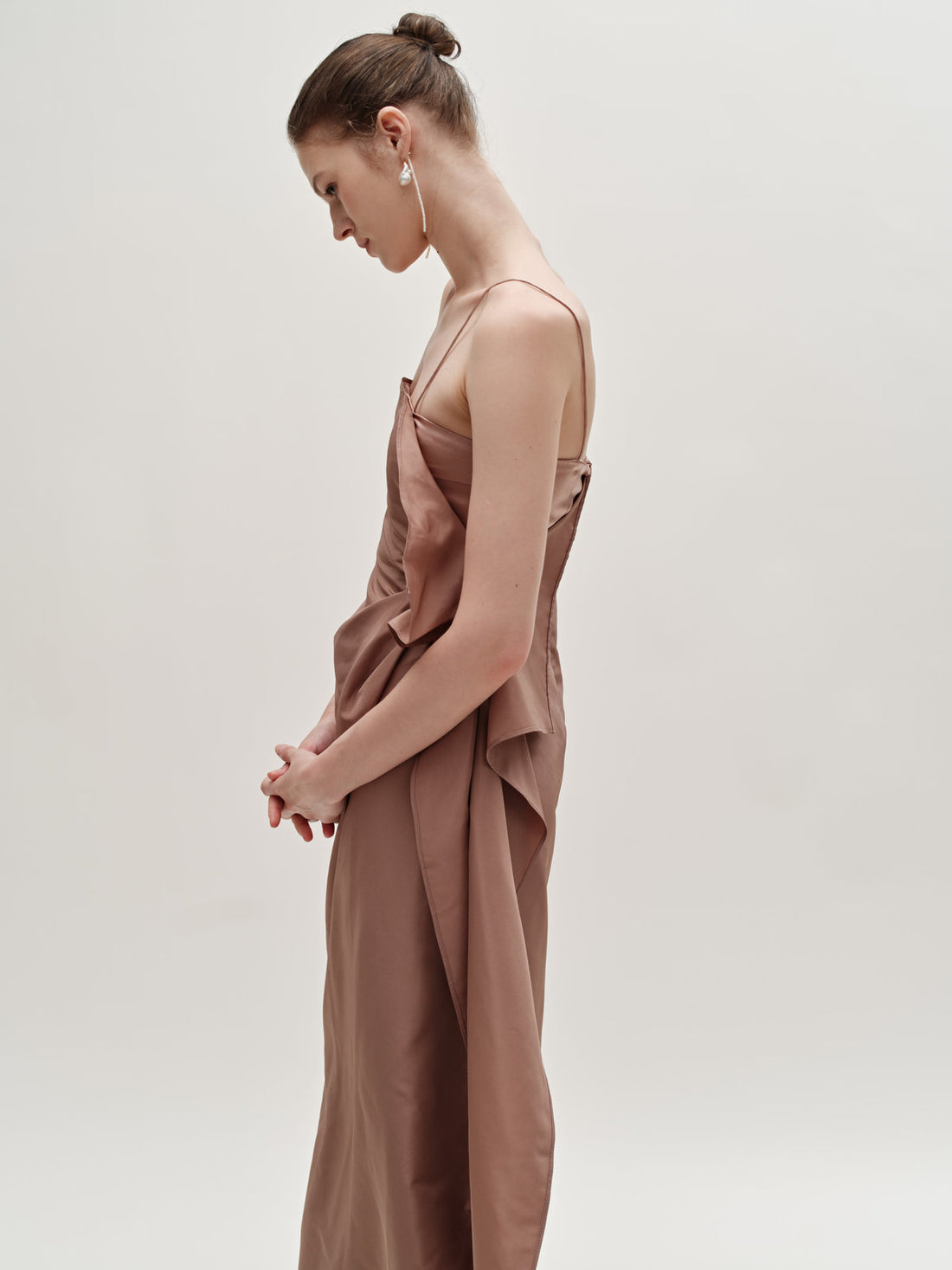 Dalia taffeta gown