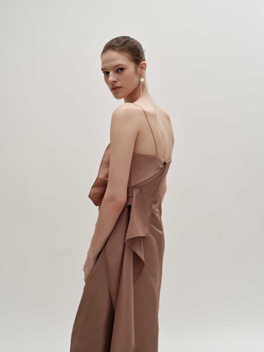Dalia taffeta gown