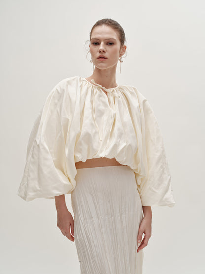 Gwen crinkled skirt