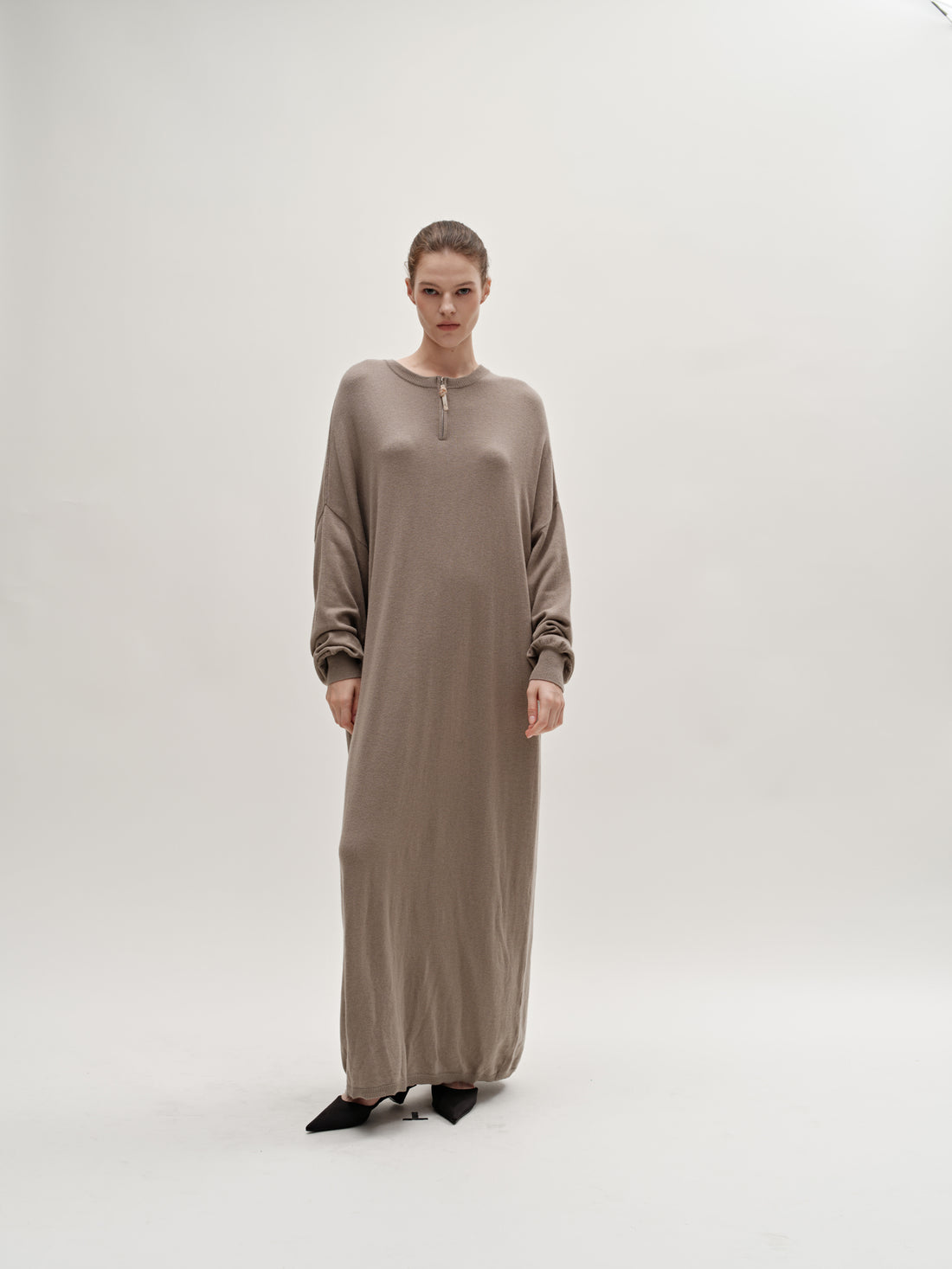 Esme long knit dress