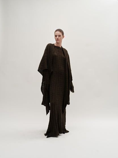 Ruby knit cape