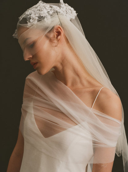 Blair lace hair bonet