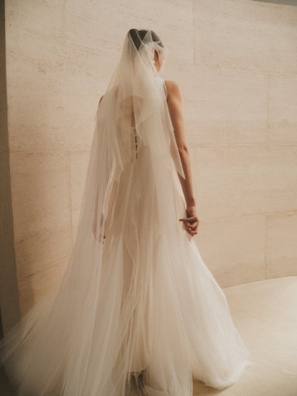 Olida tulle gown
