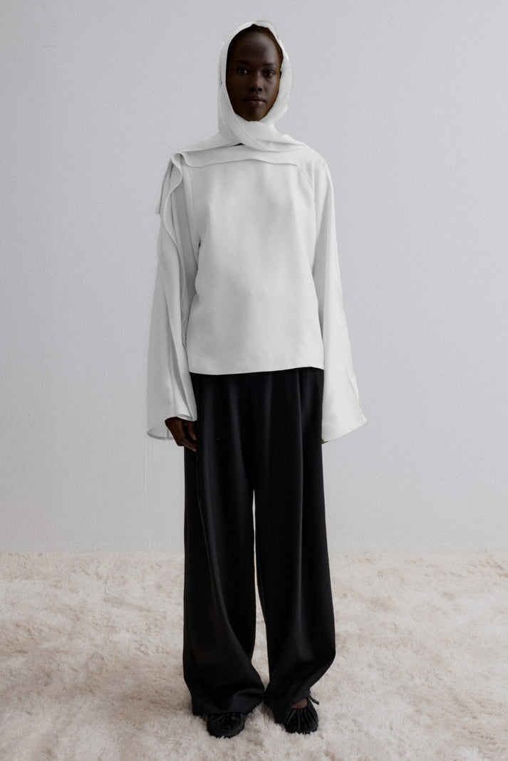 Cosmos flared blouse