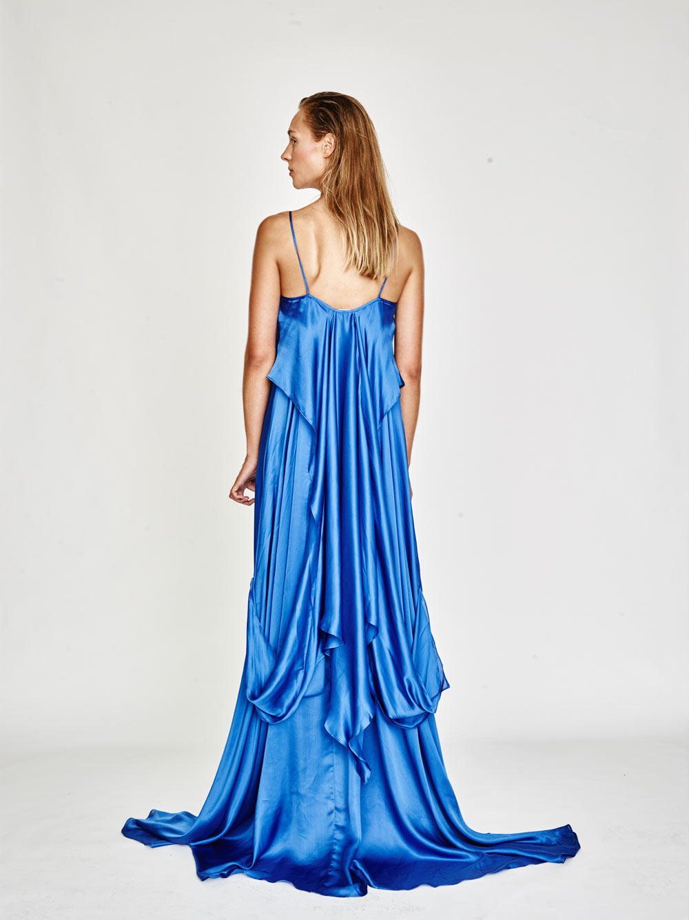 Buy > long flowy silk dresses > in stock