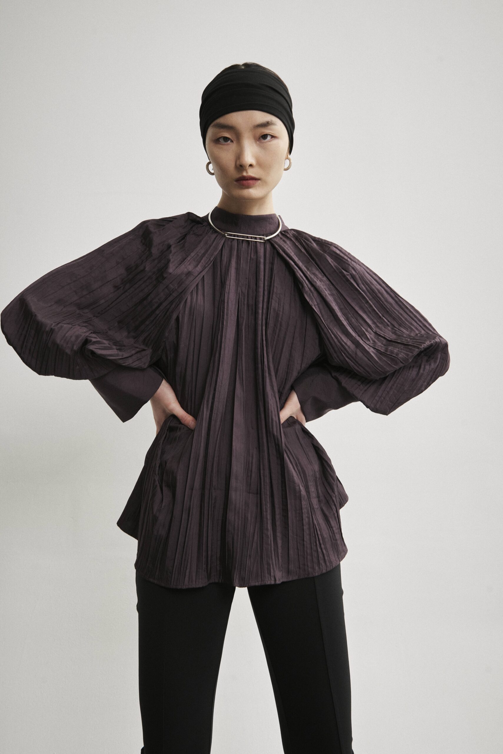 Lizzy wrinkled blouse - Viktoria Chan