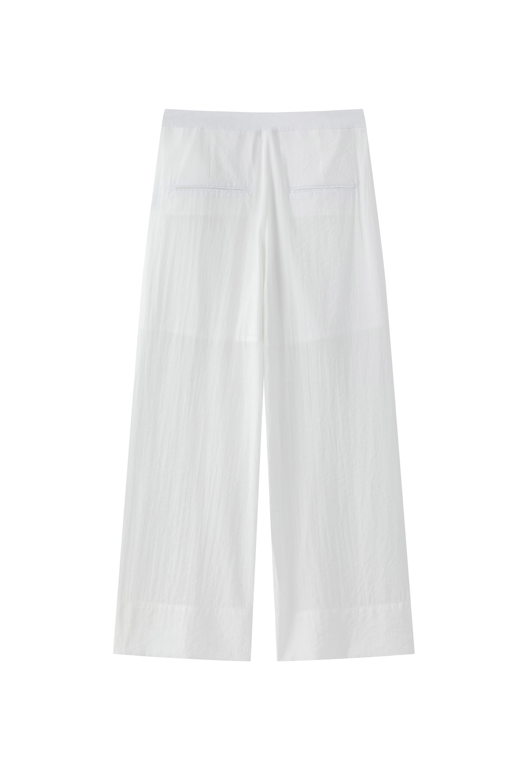 Giselle transparent trousers - White - Viktoria Chan