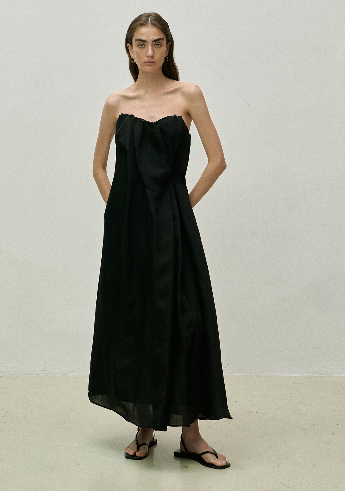 Astrid strapless puff dress - Viktoria Chan